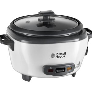 Russell Hobbs Rice Cooker, 1.2kg, 6 Portion - 145g per Serving, 300W, 27030
