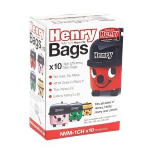 Henry Genuine NVM-1CH 907075 HepaFlo Vacuum Bags, Pack of 10