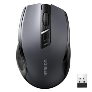 UGREEN Wireless Mouse, 40dB Silent Computer Mouse, Ultra-long Battery Life