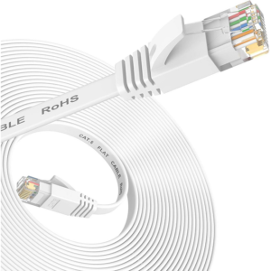 Ethernet Cable 5M, Cat6/Cat 6e Internet Cable, Flat Network Patch Cord