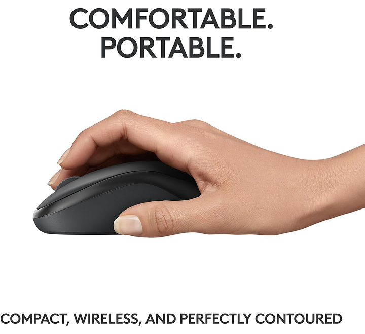 Logitech M240 Silent Bluetooth Mouse, Wireless, Compact - Image 6