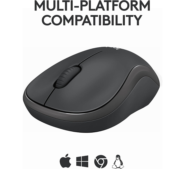 Logitech M240 Silent Bluetooth Mouse, Wireless, Compact - Image 7