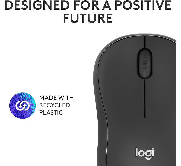 Logitech M240 Silent Bluetooth Mouse, Wireless, Compact - Image 9