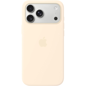 Apple iPhone 17 Pro Max Silicone Case with MagSafe – Vanilla ​​​​​​​